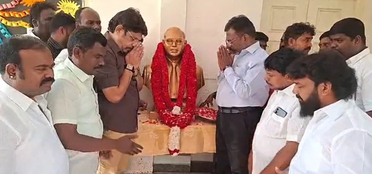 புரட்சியாளர் அம்பேத்கர் பிறந்தநாள்: எழுச்சித்தமிழர் வீரவணக்கம்