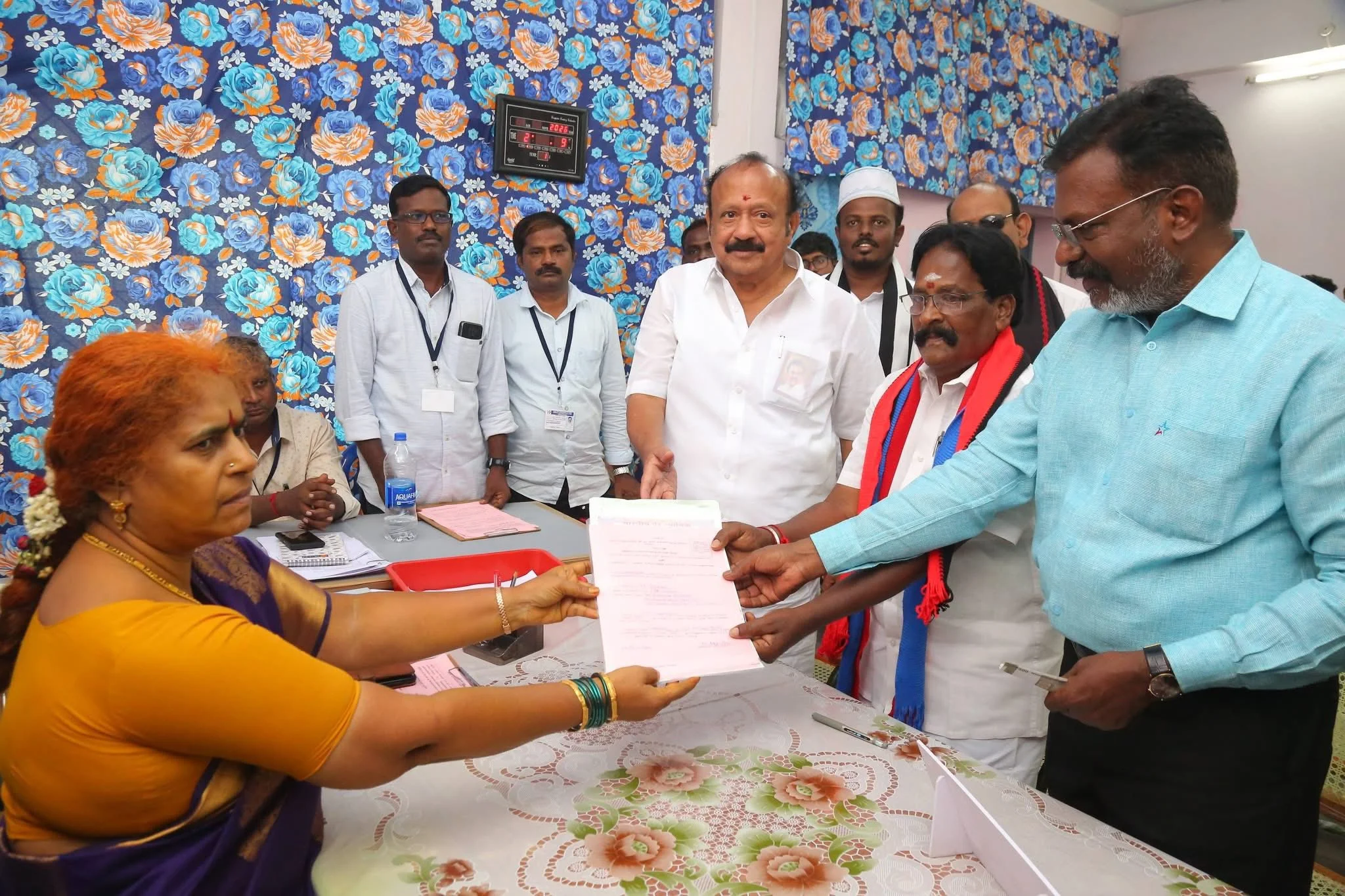 காட்டுமன்னார்கோவில் தொகுதியில் விசிக வேட்பாளர் ஜோதிமணி வேட்புமனு தாக்கல்!